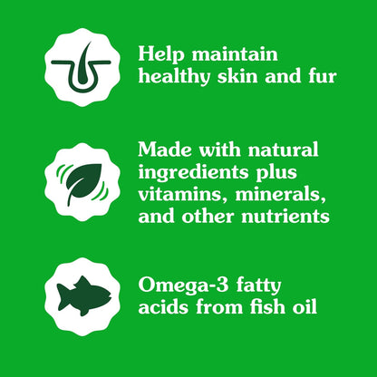 Feline SMARTBITES Healthy Skin and Fur, Chicken and Salmon Flavors, All Bag Sizes