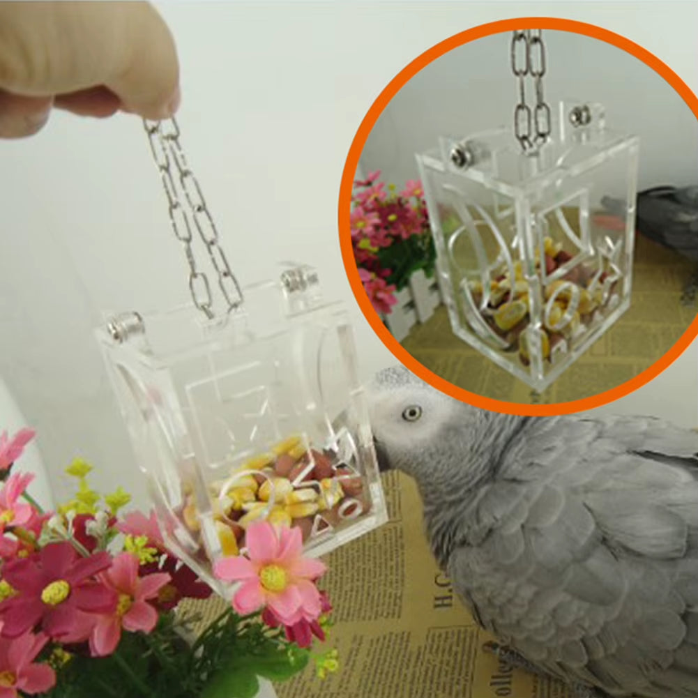ForageFun Hanging Feeder – The Ultimate Treat Toy for Curious Birds