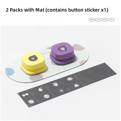 TalkiPaws Smart Button Set – Teach Your Pet to Speak with a Paw